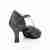 zwarte glitters dames dansschoenen van anna kern voor salsa bachata tango ballroom 780-60